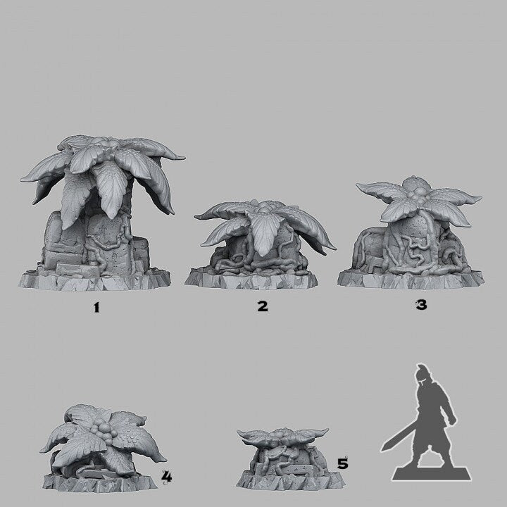 Giant Nettle Scatter Terrain - Fantastic Plants and Rocks