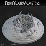 Dune Lurker Sand Worm - Print Your Monsters