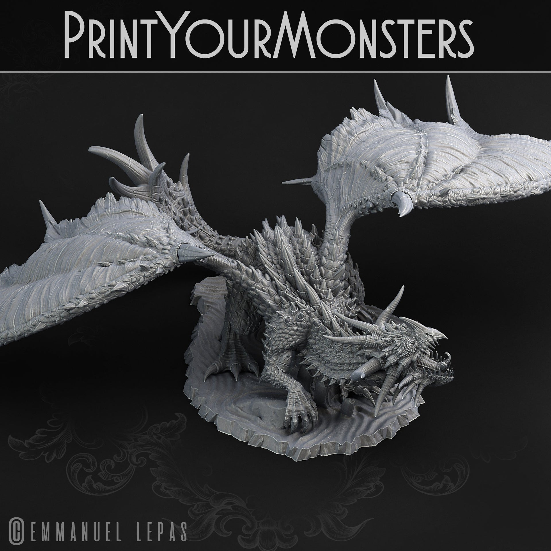 Desert Dragon - Print Your Monsters
