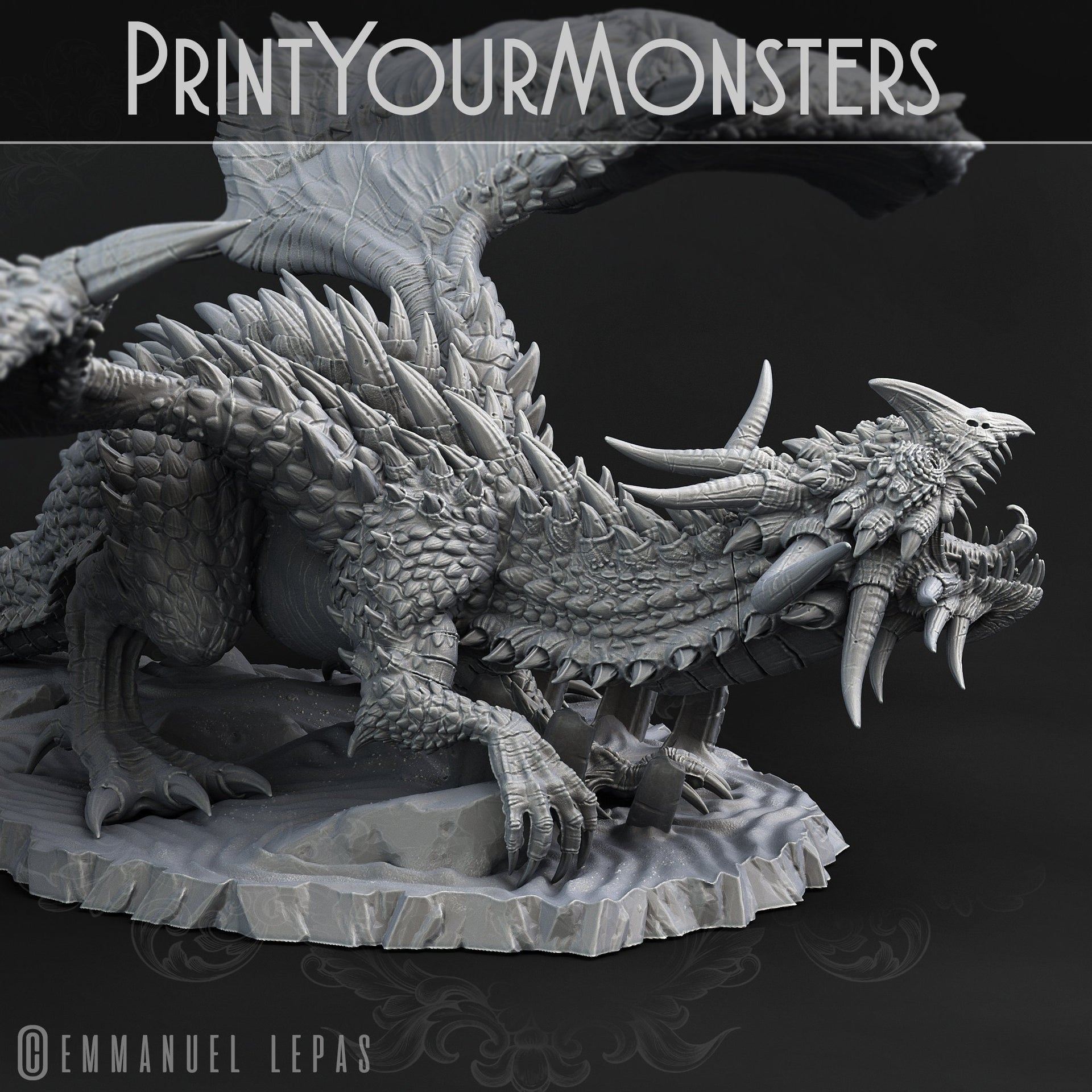 Desert Dragon - Print Your Monsters