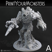Basalt Earth Elemental - Print Your Monsters