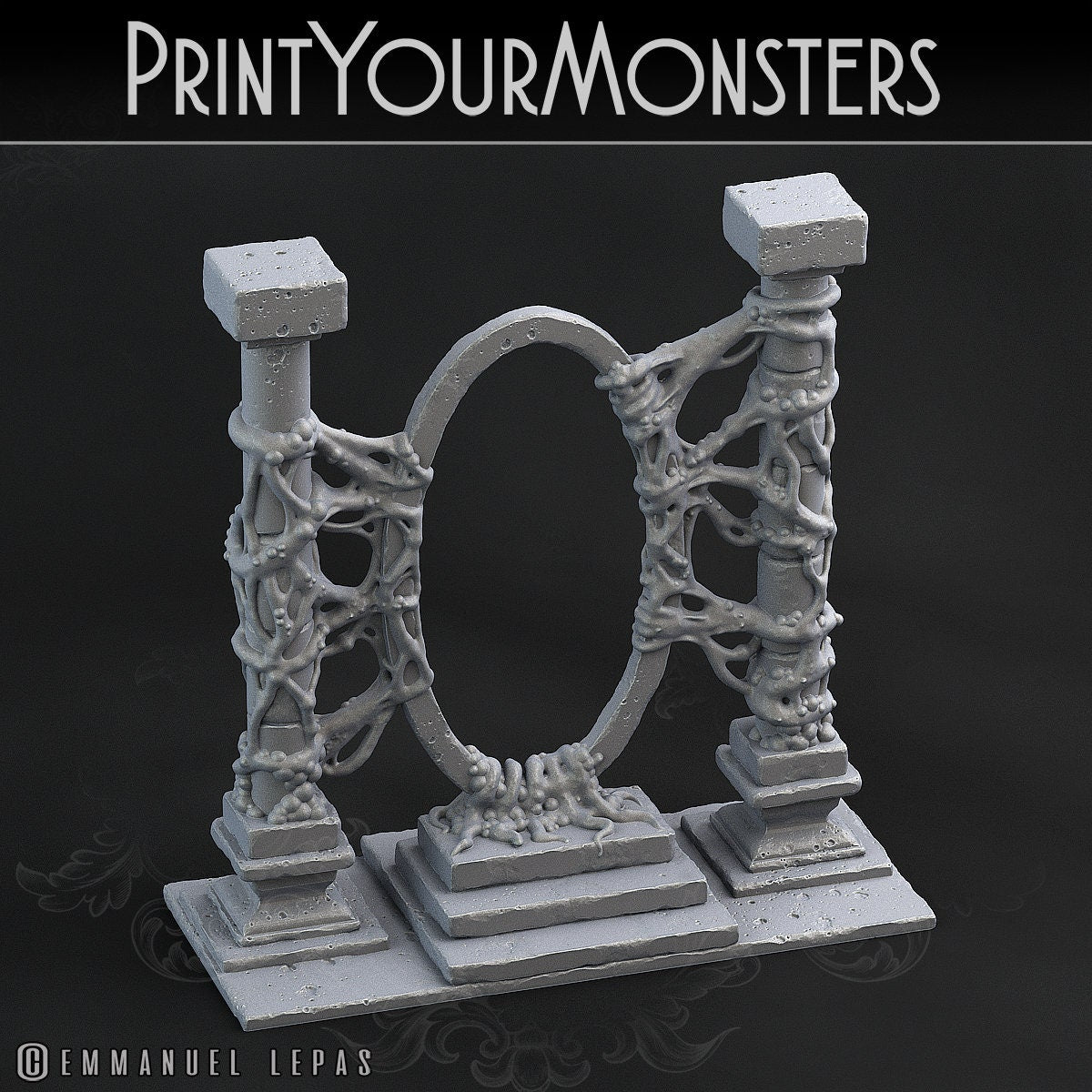Evil Ooze Terrain - Print Your Monsters