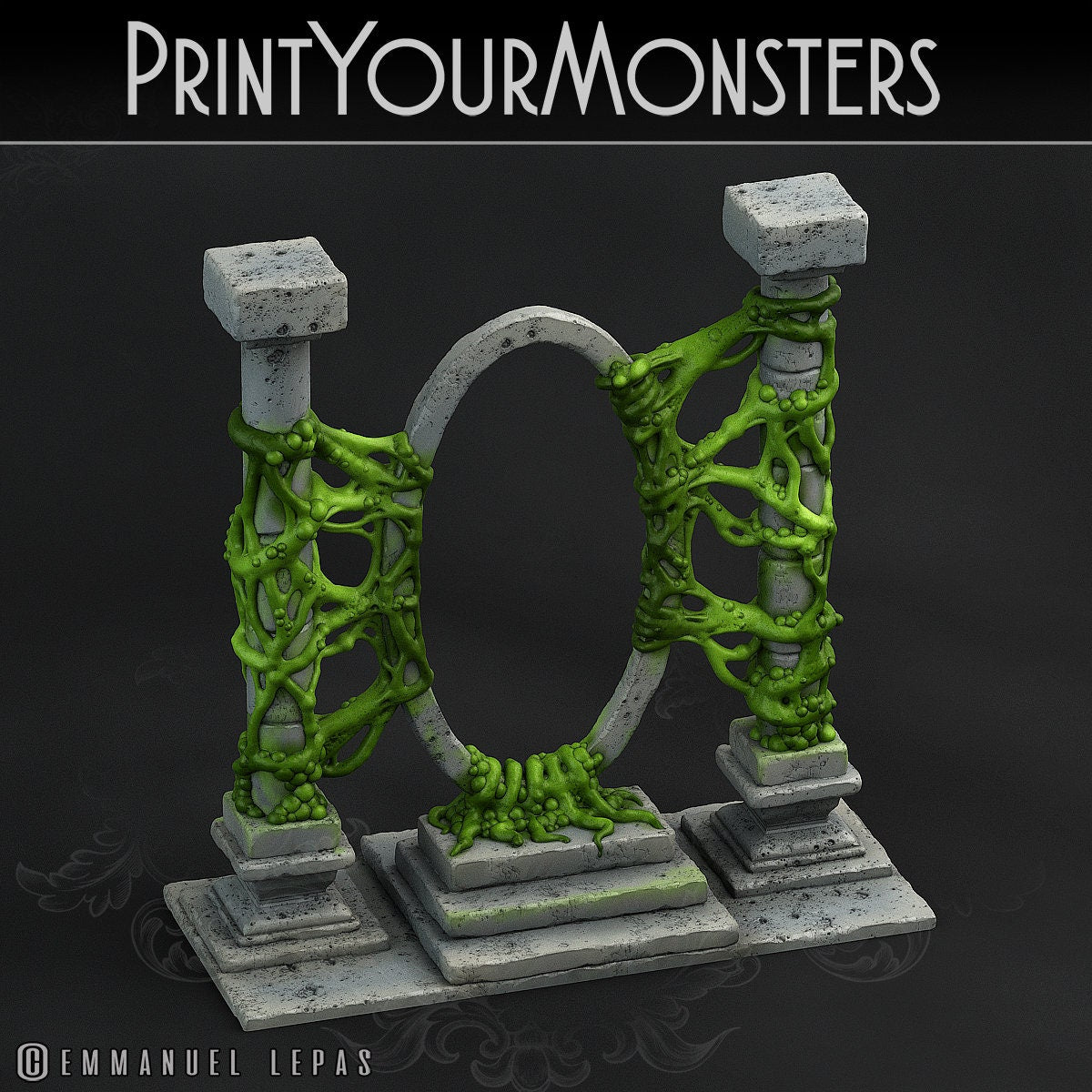 Evil Ooze Terrain - Print Your Monsters