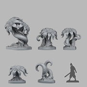 Swamp Flowers Scatter Terrain - Fantastic Plants and Rocks