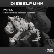 Mechanized Attack Canine - Print Minis