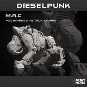 Mechanized Attack Canine - Print Minis