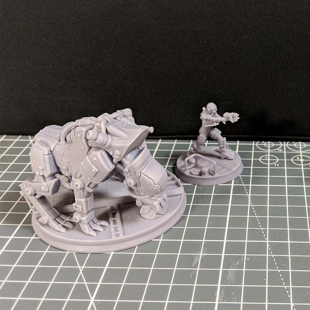 Mechanized Attack Canine - Print Minis
