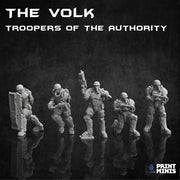 Volk Troopers - Print Minis