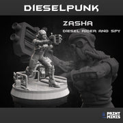 Dieselpunk Heroes - Print Minis