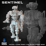 Sentinel Patrol Robot - Print Minis