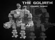 Goliath Combat Robot- Print Minis