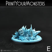 Hoarfrost Ice Skeletons - Print Your Monsters