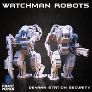 Watchman Robot - Print Minis