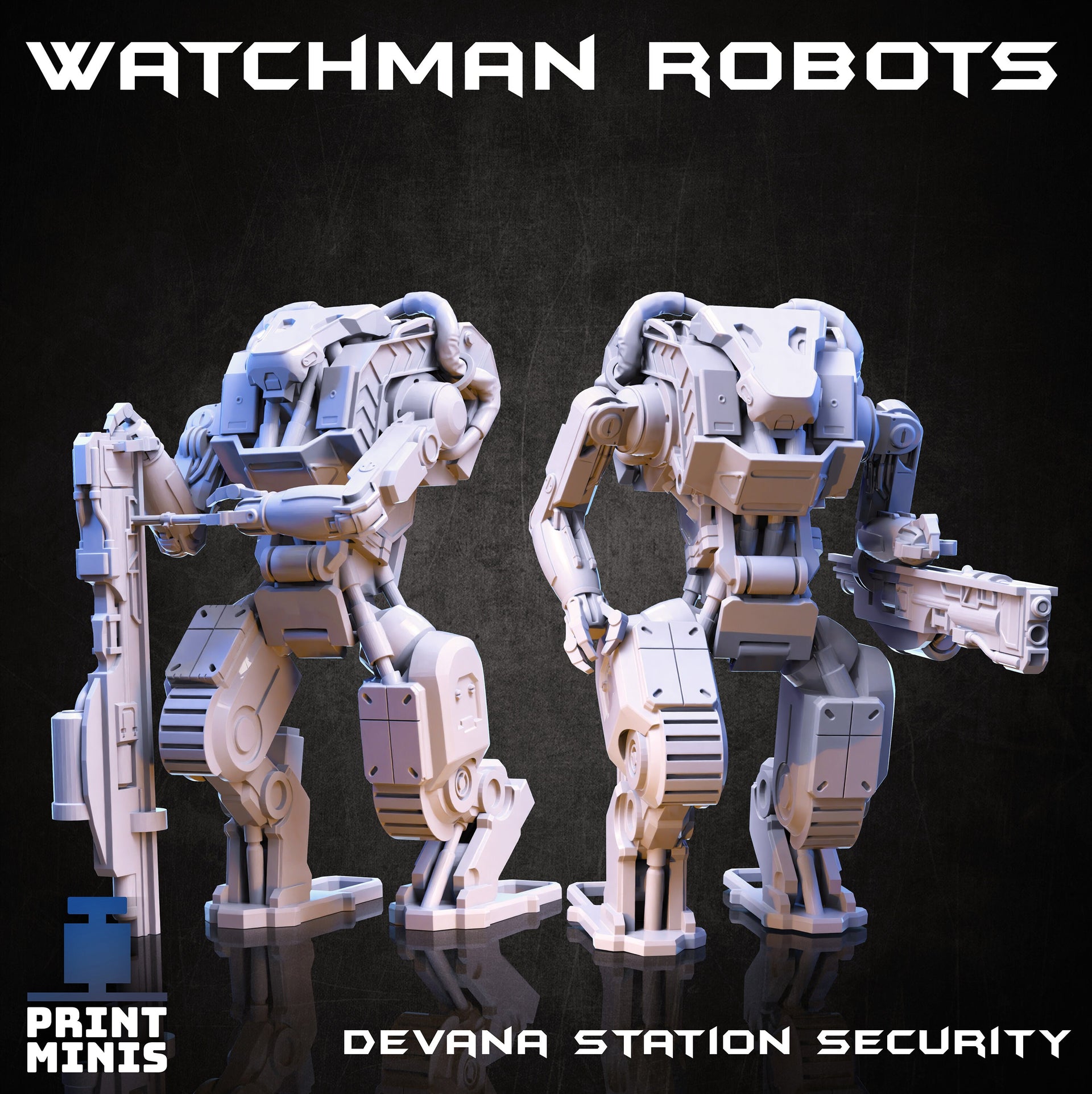 Watchman Robot - Print Minis