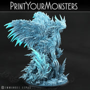 Hoarfrost Ice Dragon - Print Your Monsters