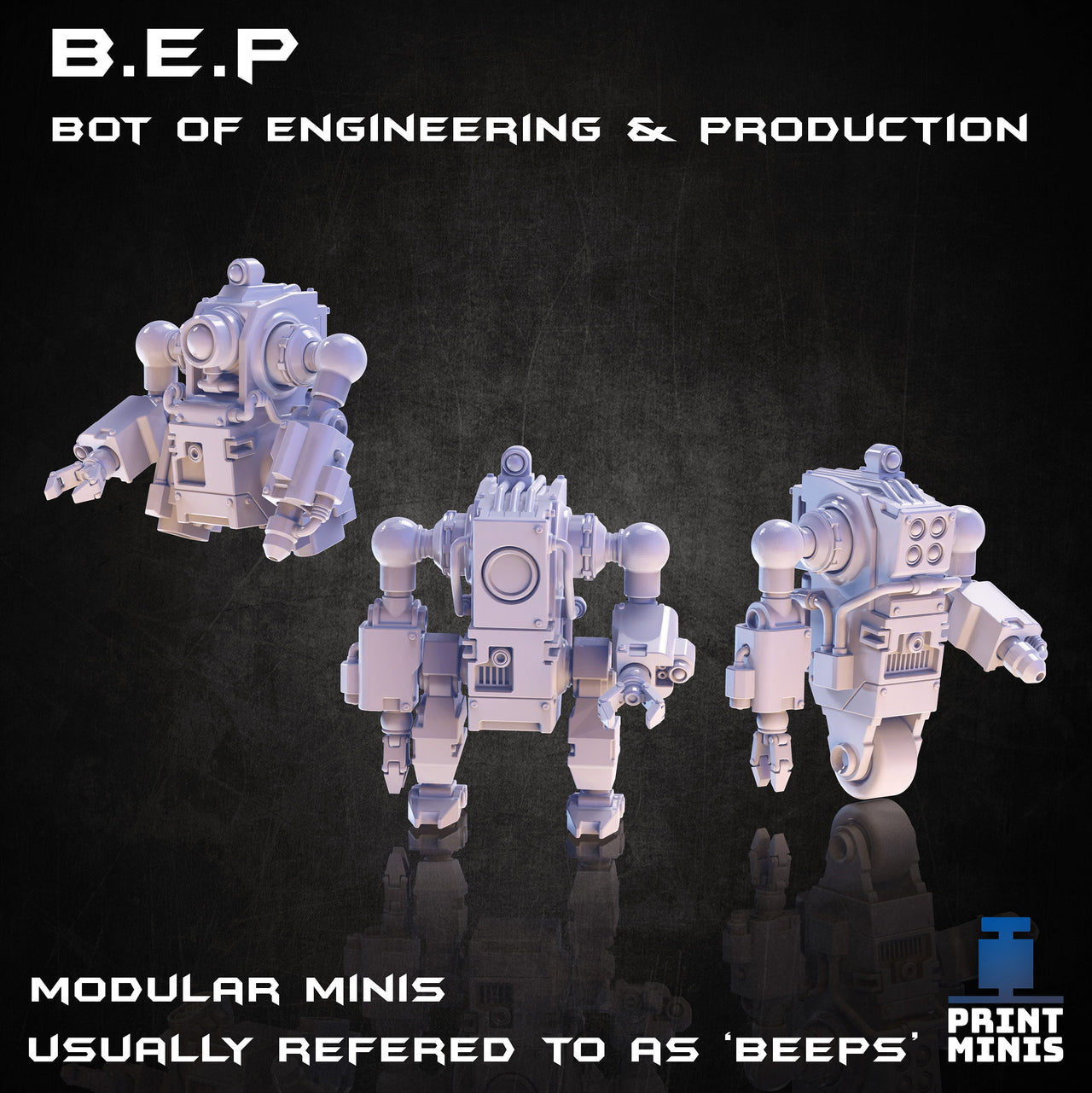 Modular Engineering Robot - Print Minis