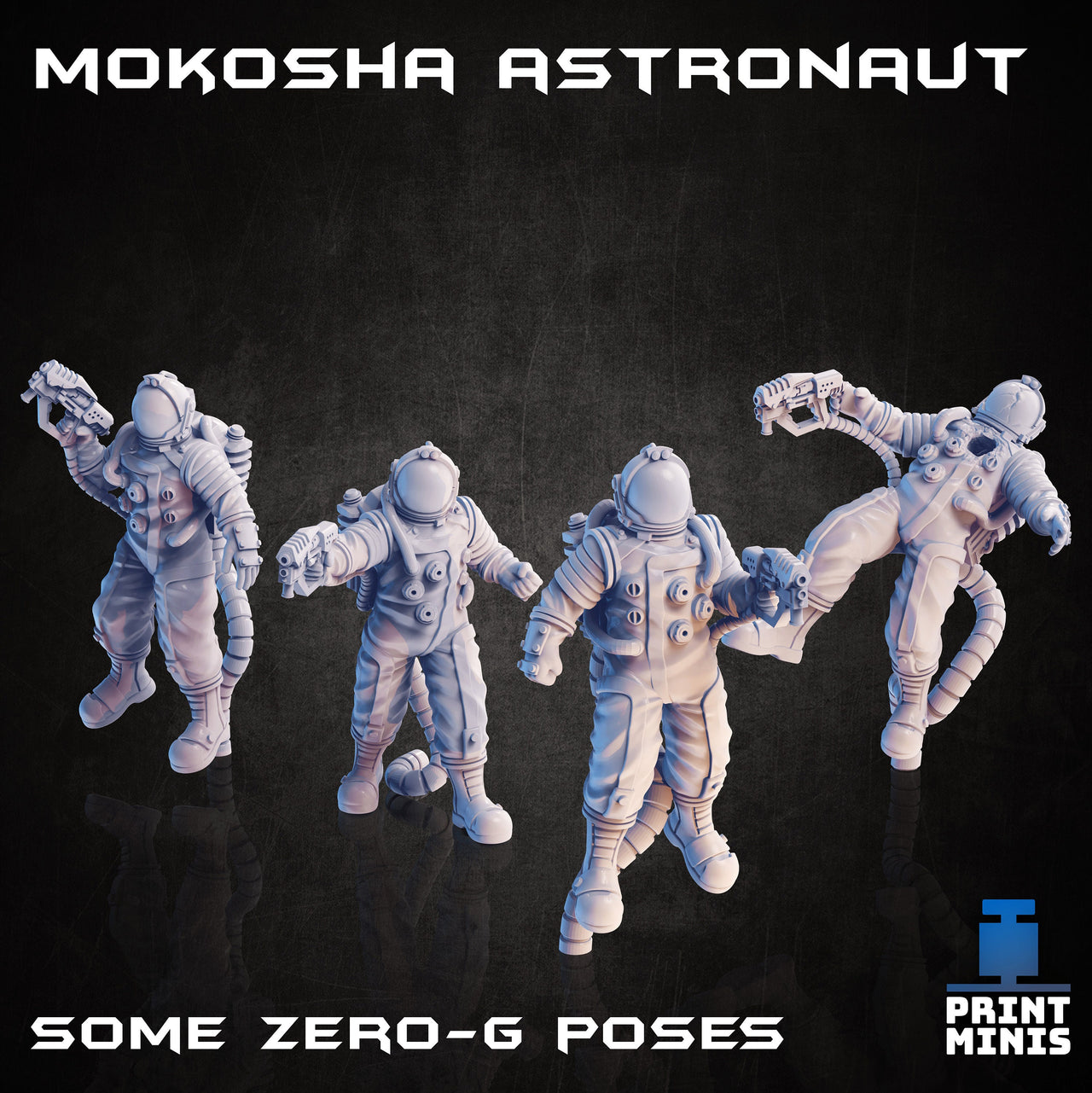 Mokosha Astronauts - Print Minis
