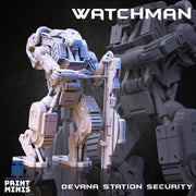 Watchman Robot - Print Minis