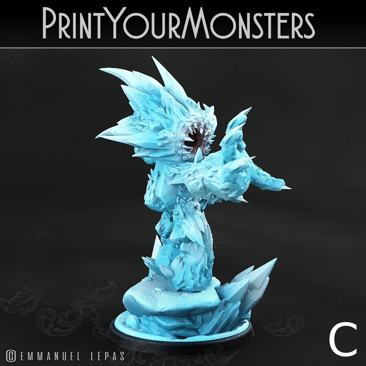 Ice Creatures - Print Your Monsters