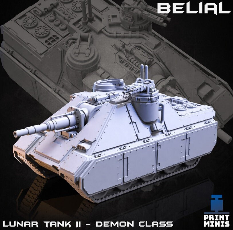 Demon Class Tank - Print Minis