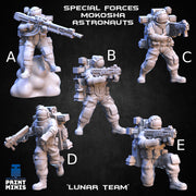 Special Forces Mokosha Astronauts, Lunar Team- Print Minis
