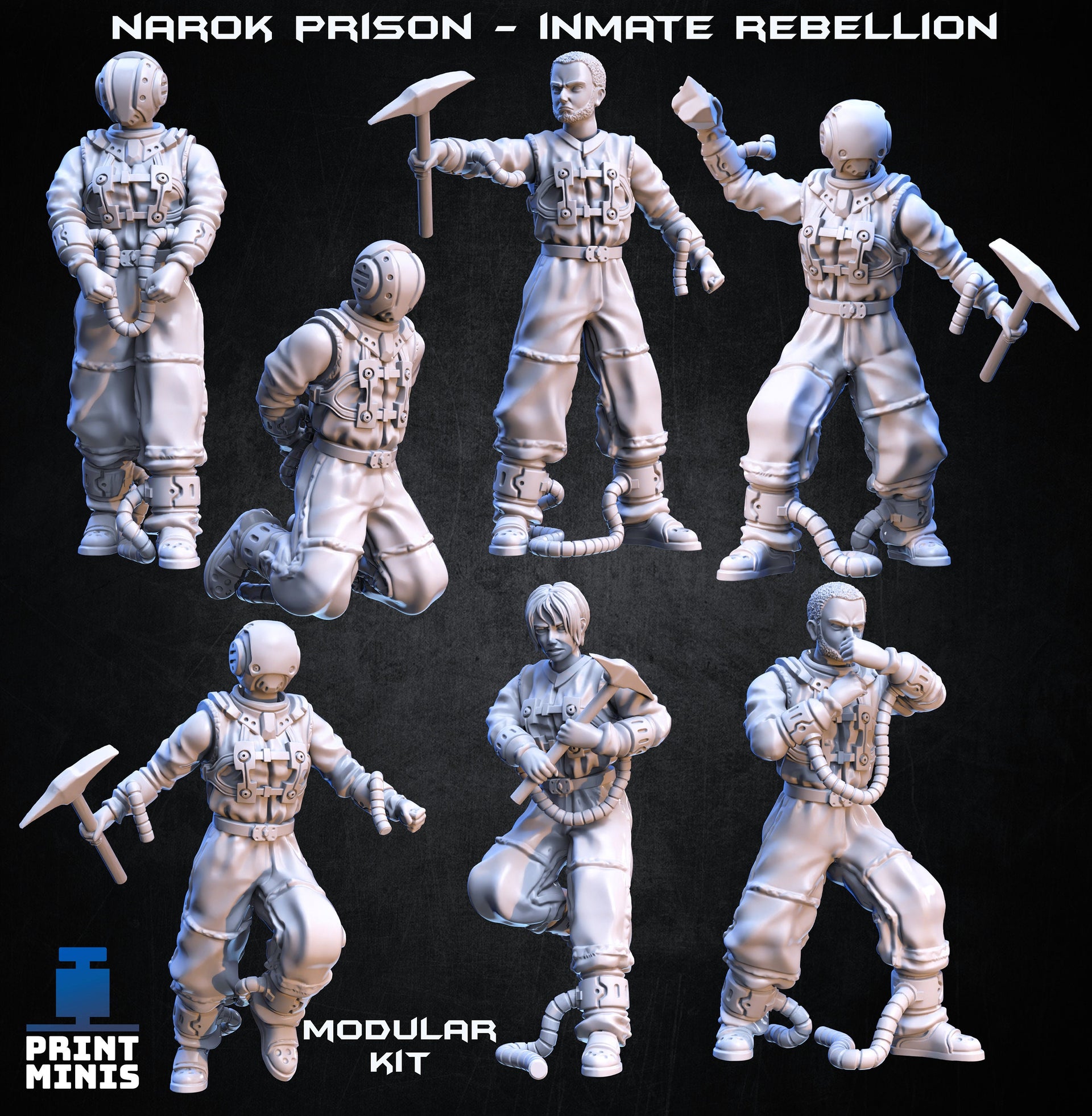 Narok Modular Prisoners - Print Minis