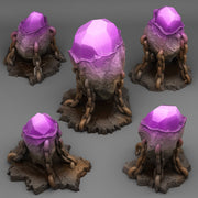 The Dark Crystals Scatter Terrain - Fantastic Plants and Rocks