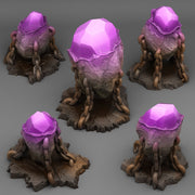 The Dark Crystals Scatter Terrain - Fantastic Plants and Rocks