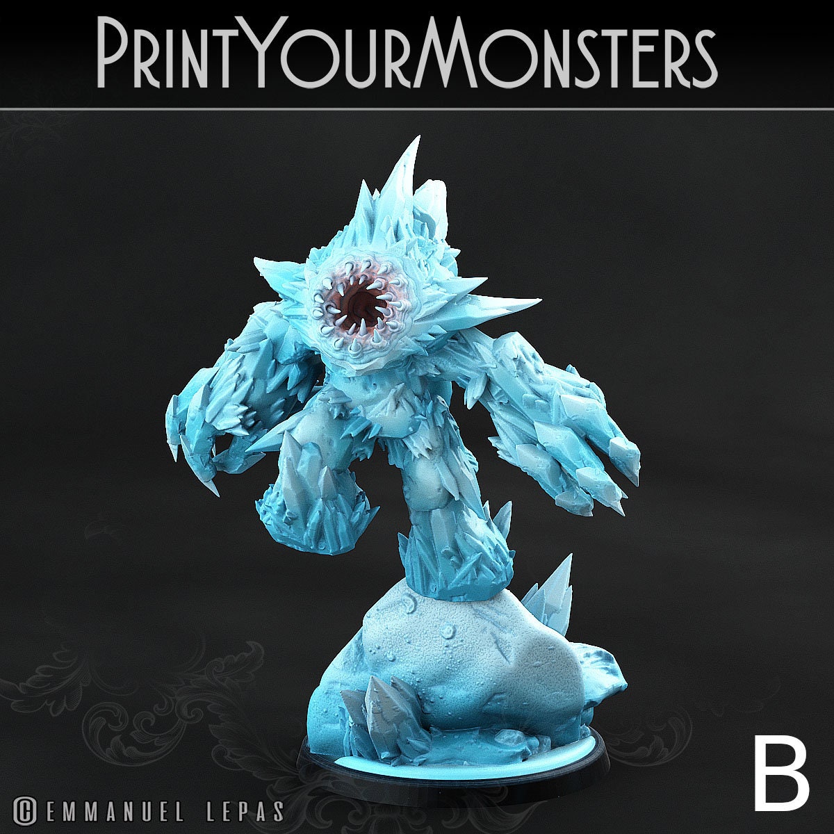 Ice Creatures - Print Your Monsters