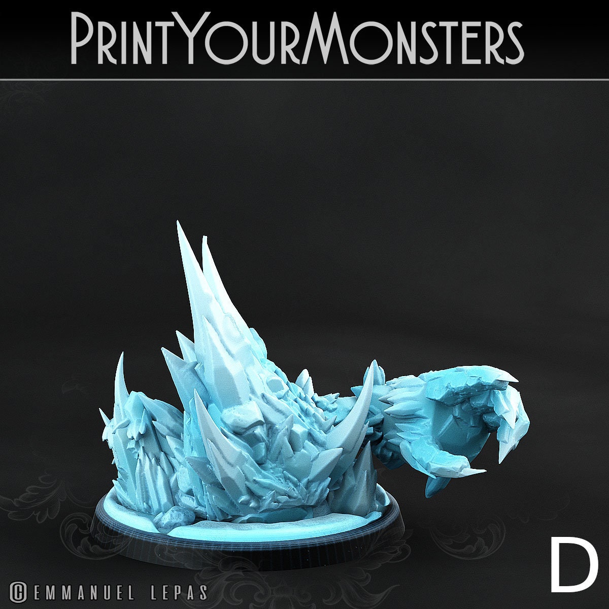 Ice Creatures - Print Your Monsters