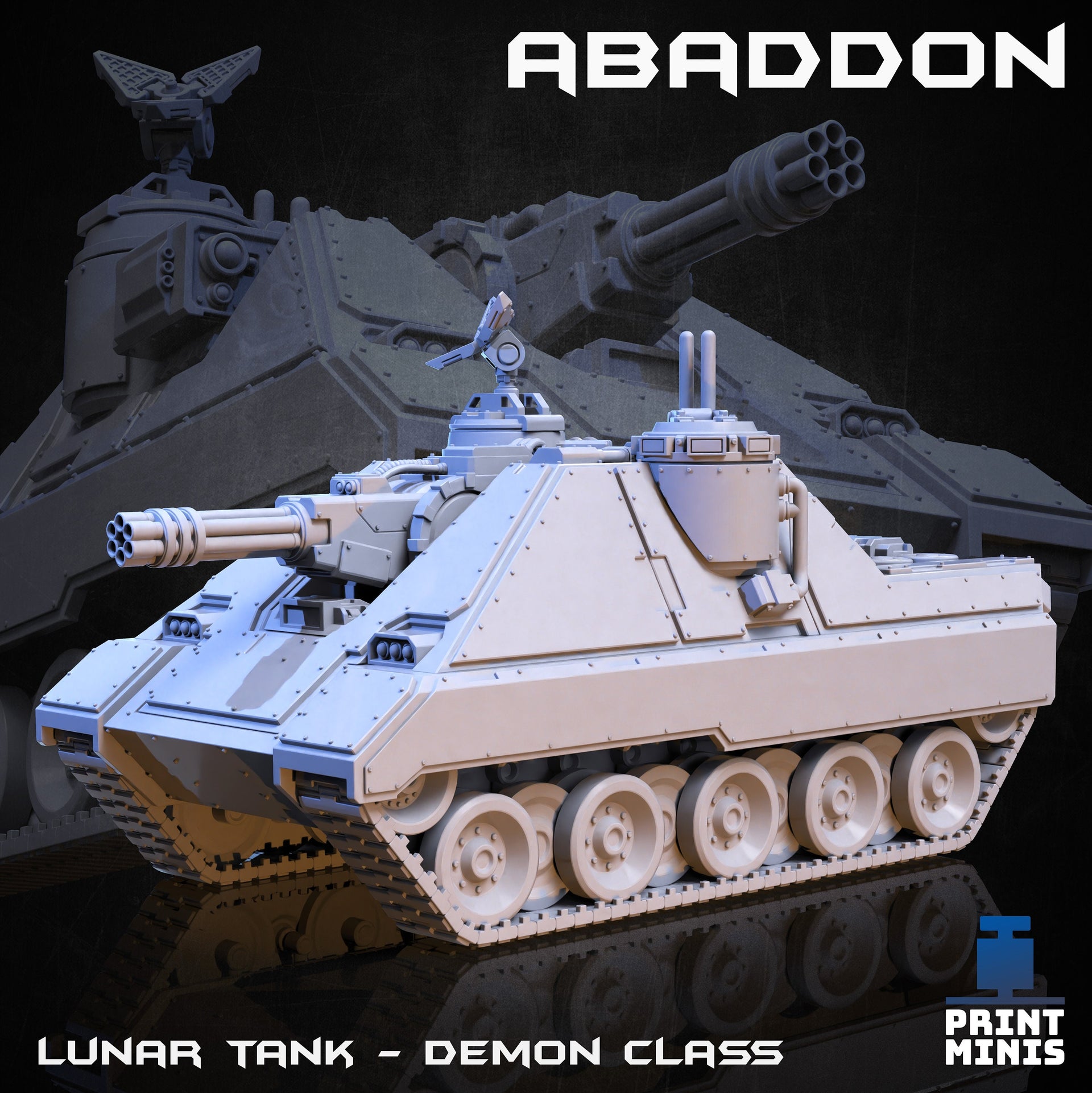 Demon Class Tank - Print Minis