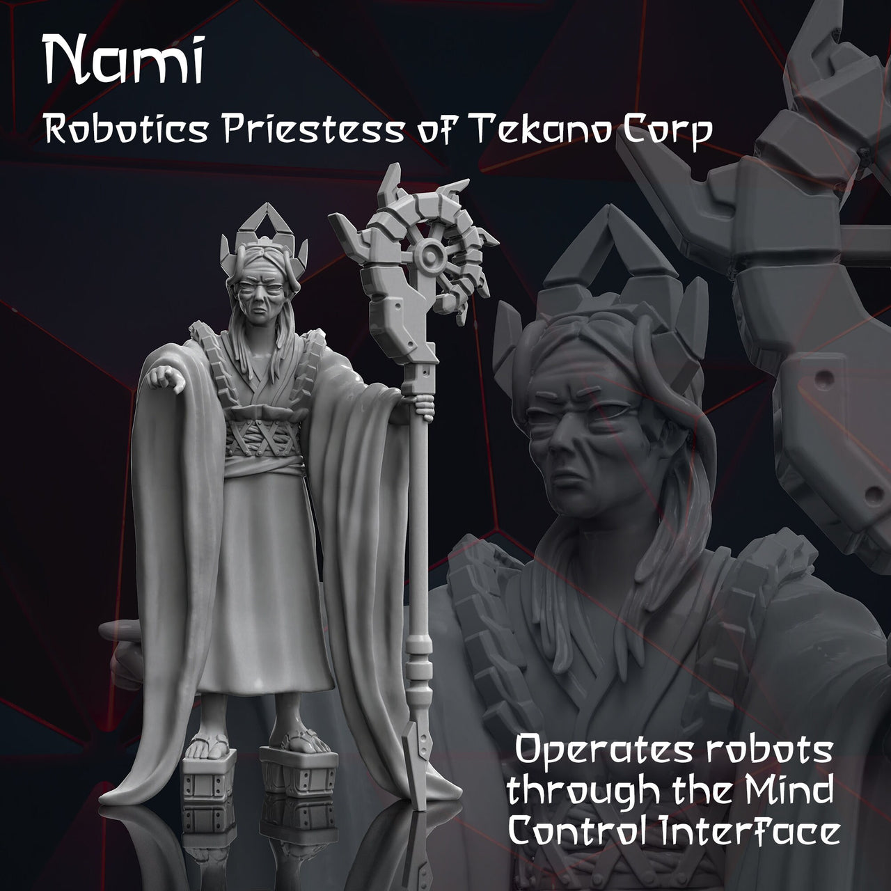 Nami, Robotics Priestedd - Print Minis