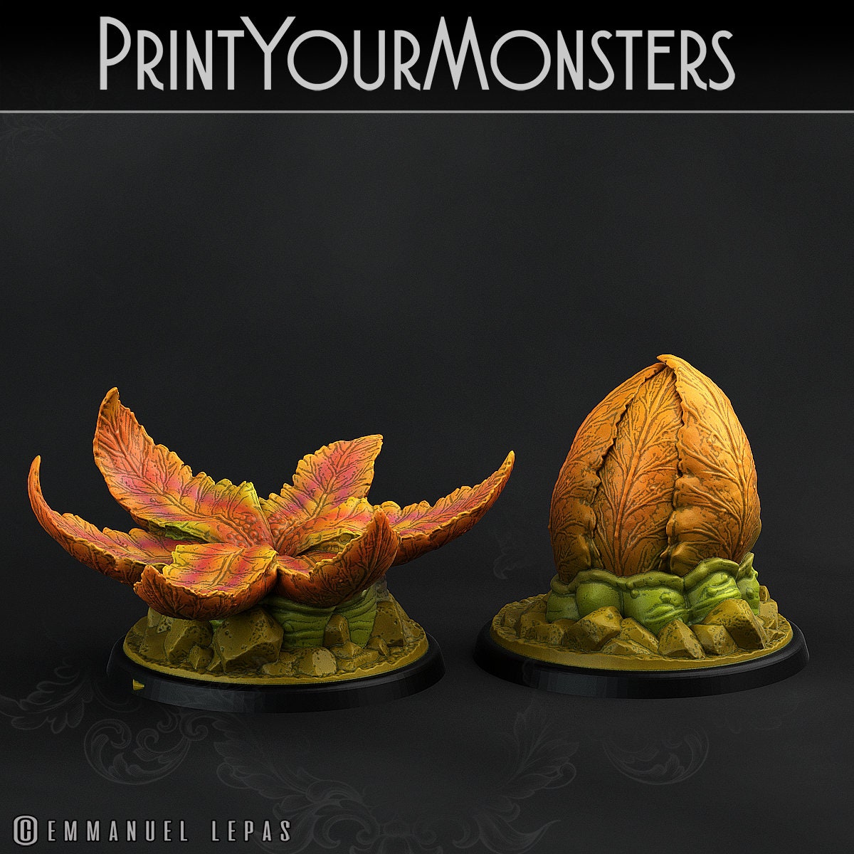 Leaftongue Tarantulas - Print Your Monsters