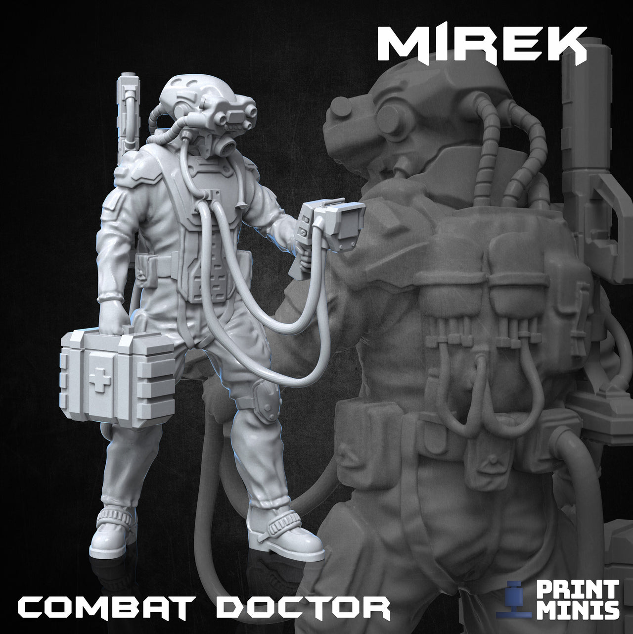 Mirek, Combat Doctor - Print Minis