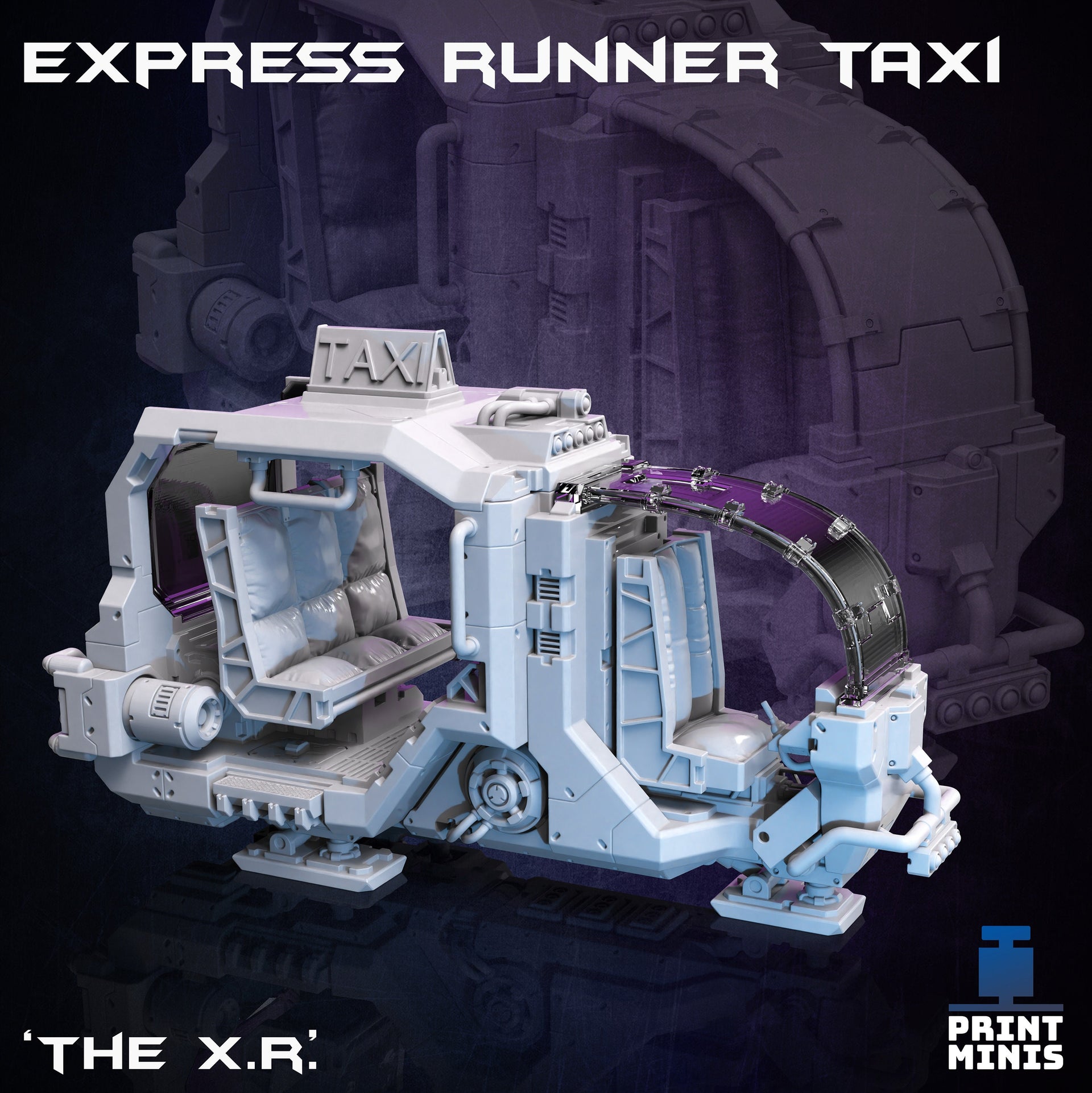 Express Runner Taxi- Print Minis