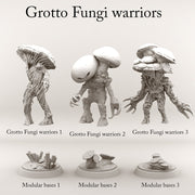 Grotto Fungi Warriors - Print Your Monsters