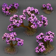 Bonsai Cherry Trees Scatter Terrain - Fantastic Plants and Rocks