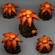 Maya Mushroom Flowers Scatter Terrain - Fantastic Plants and Rocks