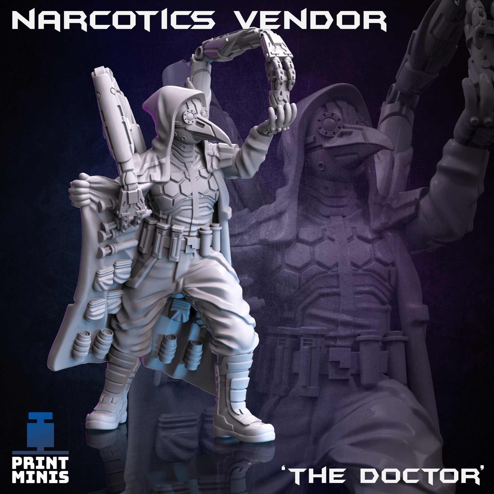 Narcotics Vendor - Print Minis