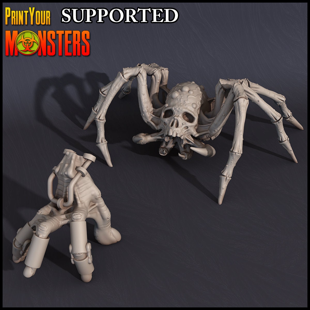 Hand Spider - Print Your Monsters