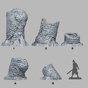 Overgrown Cistern Scatter Terrain - Fantastic Plants and Rocks