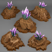 Crown of the Desert Scatter Terrain - Fantastic Plants and Rocks