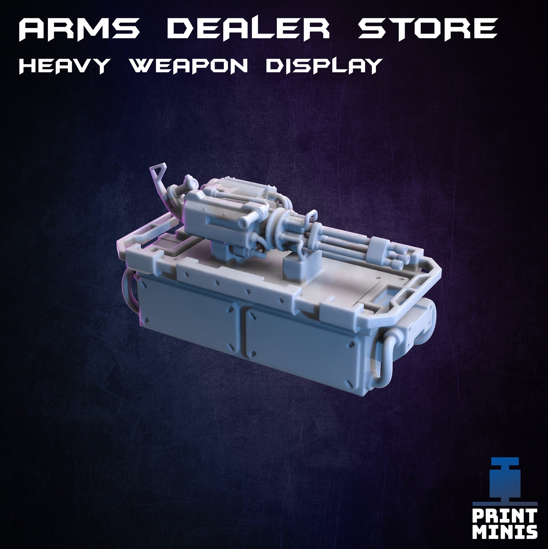 Arms Dealer Vendor Modular Terrain - Print Minis