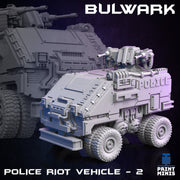Bulwark Police Raid Vehicle - Print Minis