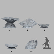 Seafan Coral Scatter Terrain - Fantastic Plants and Rocks