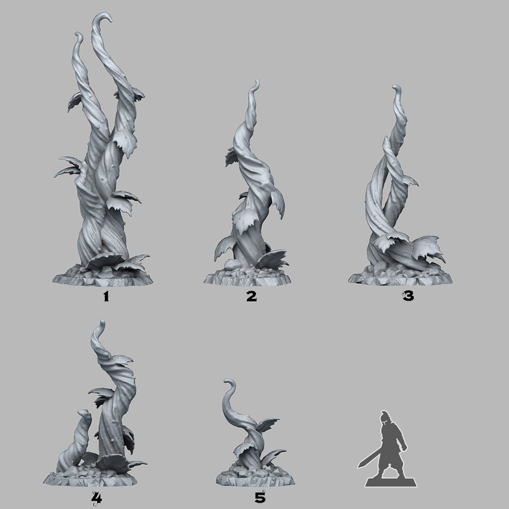 Jacks Beanstalk Scatter Terrain - Fantastic Plants and Rocks