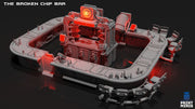Broken Chip Bar Modular Terrain - Print Minis