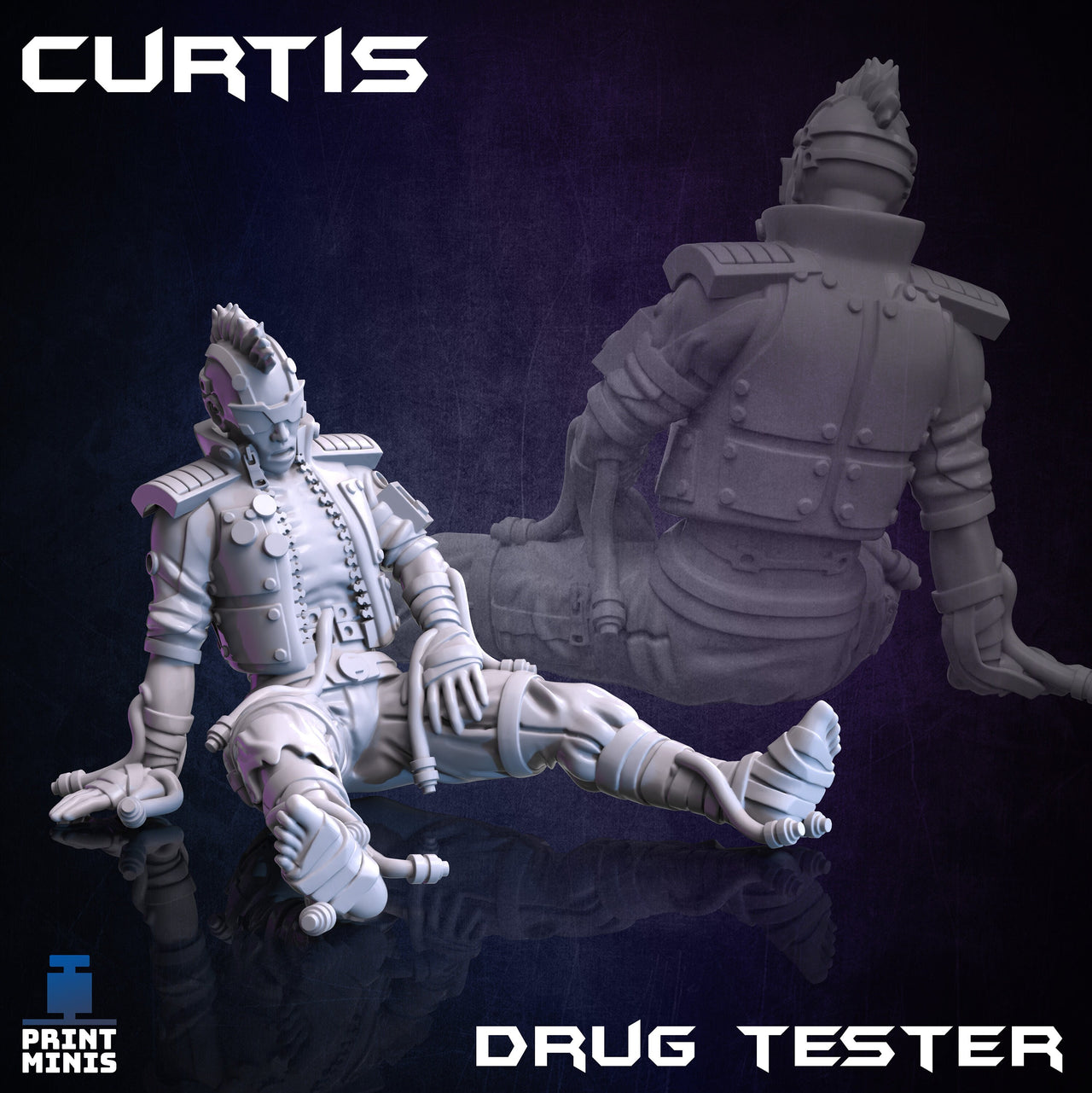 Curtis, Drug Tester - Print Minis