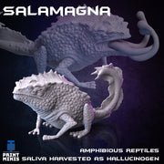 Salamagna Amphibious Reptile - Print Minis