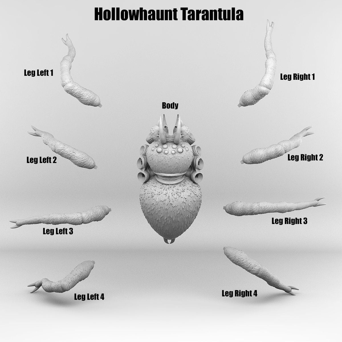 Hollowhaunt Tarantula - Print Your Monsters
